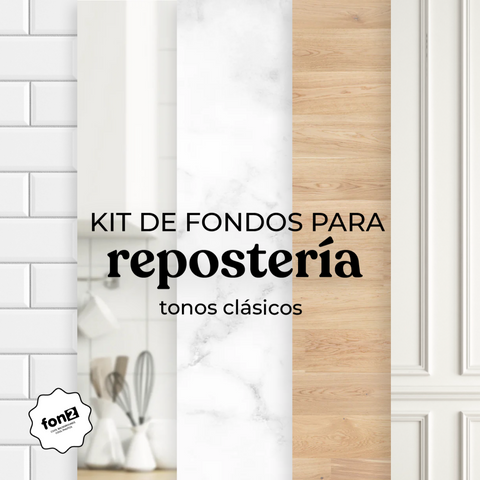 Kit para Repostería - Tonos Claros