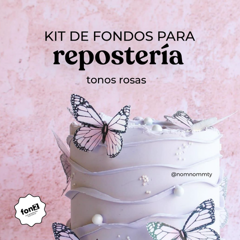 Kit para Repostería - Tonos Rosas