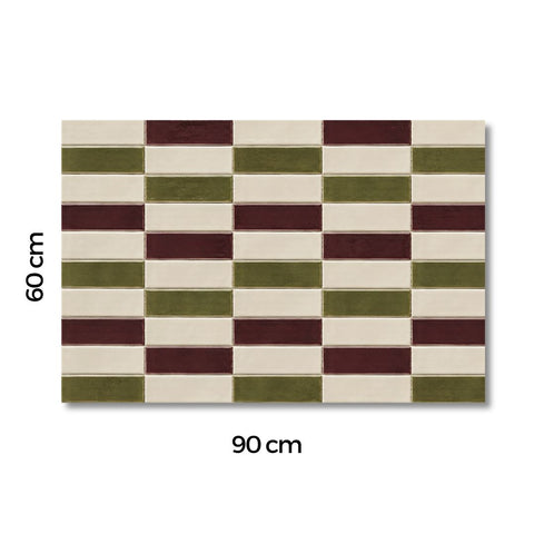 Azulejo Bicolor Navidad