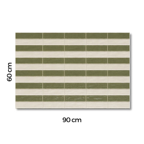 Azulejo Bicolor Olivo