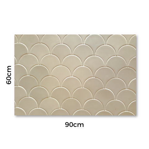 Beige Mermaid Tile