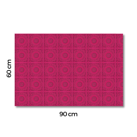 Azulejo Labrado Magenta