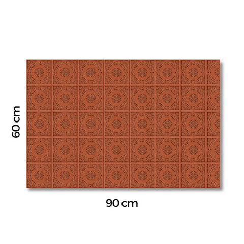 Azulejo Labrado Terracotta
