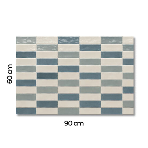 Azulejo Tricolor