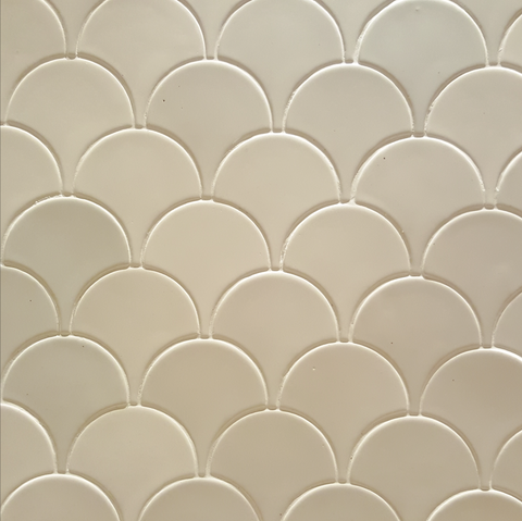 Beige Mermaid Tile