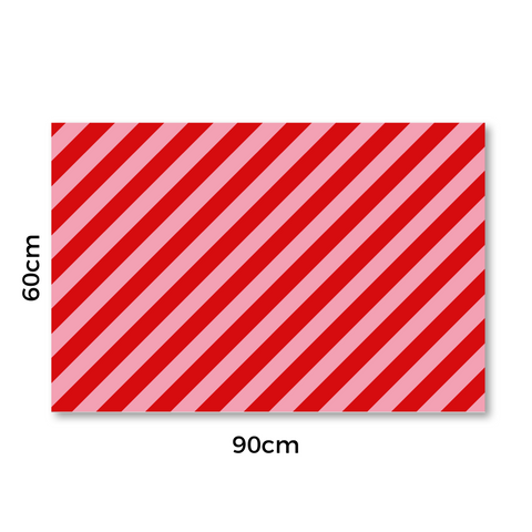 Pink Red Stripes