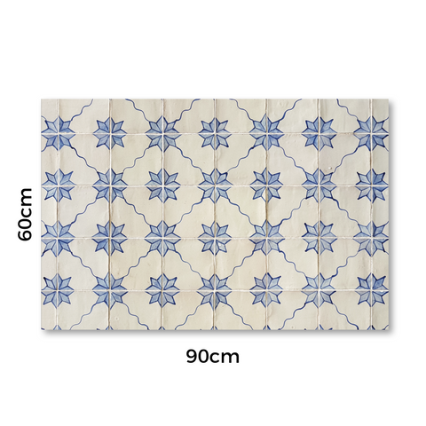 Blue Flower Tile