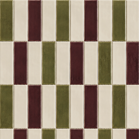 Azulejo Bicolor Navidad
