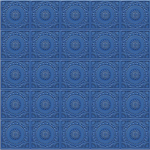 Azulejo Labrado Cobalto