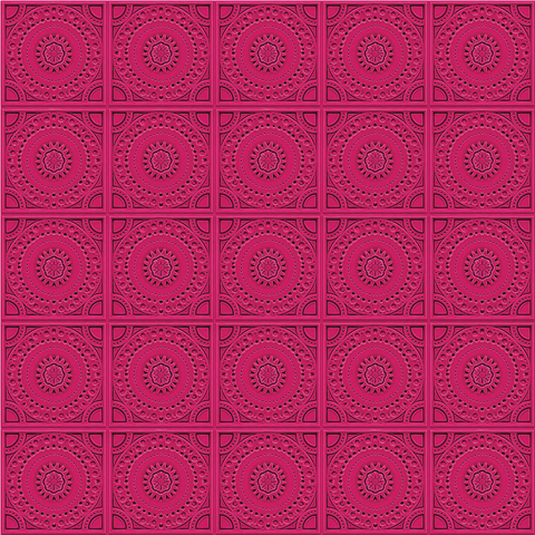 Azulejo Labrado Magenta
