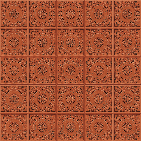 Azulejo Labrado Terracotta