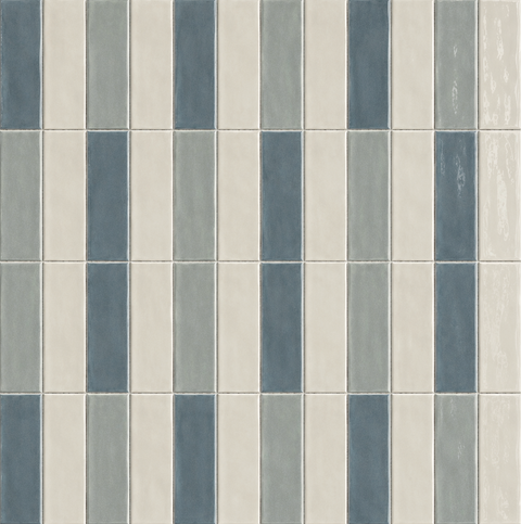 Azulejo Tricolor