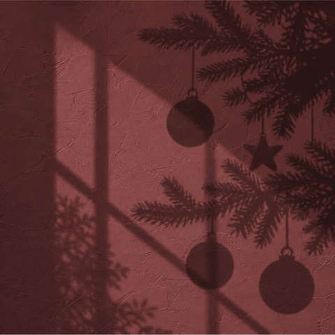 Xmas Shadow Red